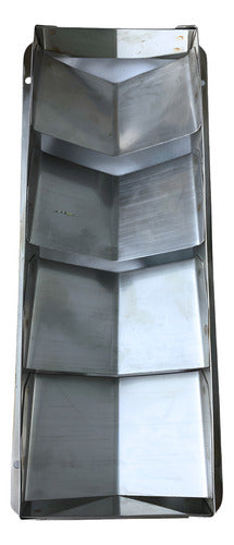Grade De Ventilação Inox 4 Aberturas Premium Barcos Lanchas