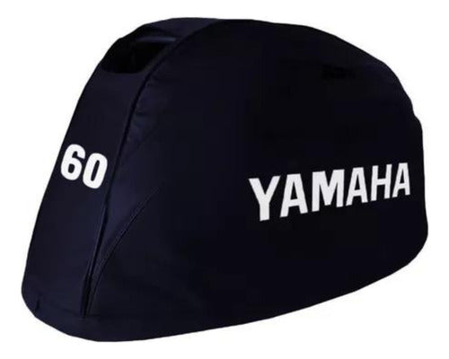 Capa Capô Motor De Popa Yamaha 60 Hp 4t Moderno Redondo