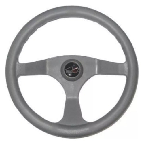 Volante Náutico Multiflex Alpha Diâm 35cm Cinza
