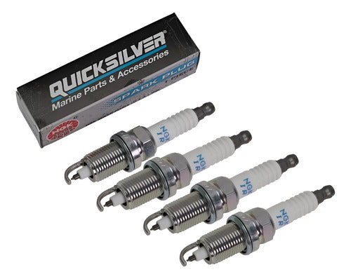 Kit 4 Velas De Ignição Ngk Izfr5j Mercury 75/115hp Optimax 892567q