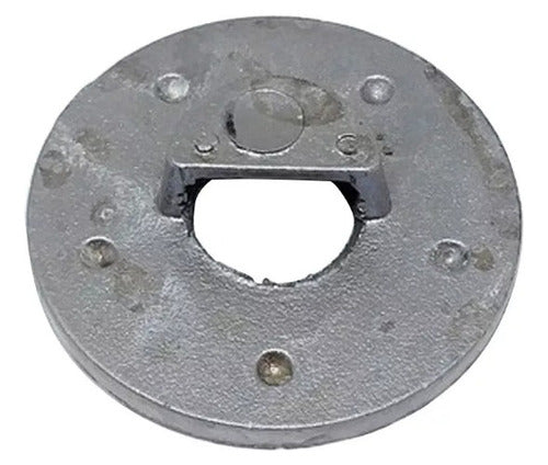 Bujão Com Flange de Alumínio Para Viveiros Barcos Pesca 25mm