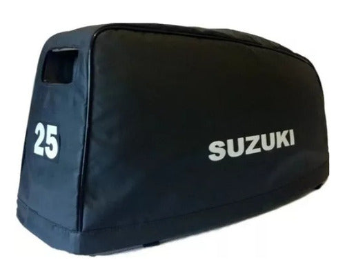 Capa Capô Motor De Popa Suzuki 25hp Mod. 1998 Até 2013