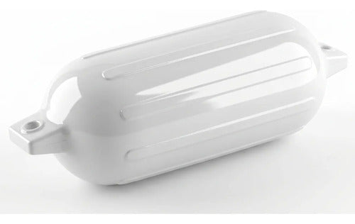 4 Defensa Náutica Inflável G6 25,4x76,2 Cm Barco Lancha Branco