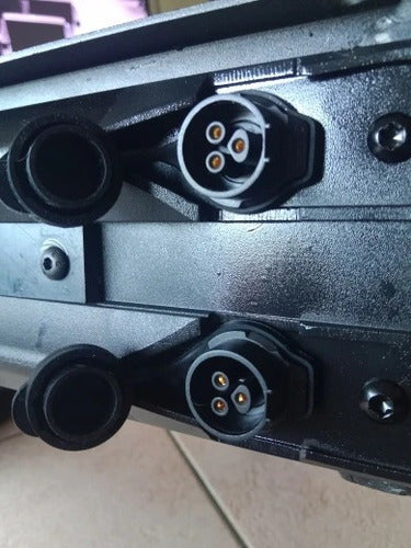 Plug Conexão A Prova D'água 3 Pinos Soquete Lp M16