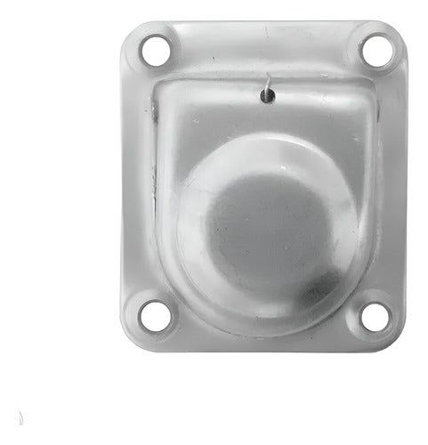 Puxador Embutir 4 Furos Alça Aço Inox 65 X 55 Barco Lancha