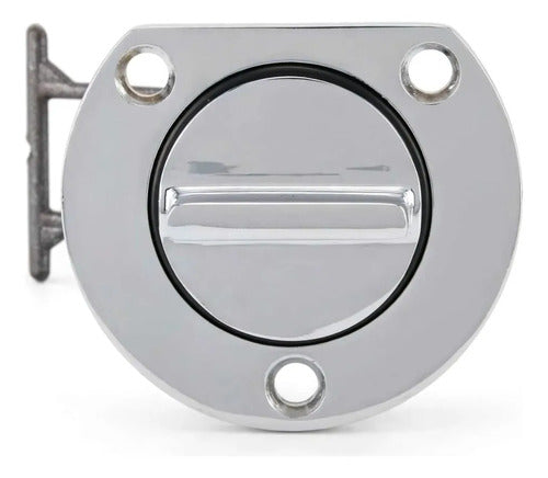 Conjunto De Dreno 1-1/4 Pol Latão Cromado Para Barco Lancha