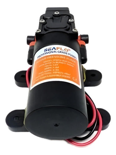 Bomba de Pressurização 1,0 GPM 12V 3,8 L/min 4A 40PSI 21S Seaflo