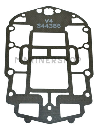 Junta Base Motor Popa Omc 90 E 115hp Ficht Original