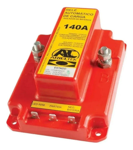 Relé Automatico De Carga Isolador De Baterias 140a 12/24vdc