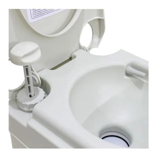 Banheiro Químico Vaso Sanitário Portátil 20 L Seaflo