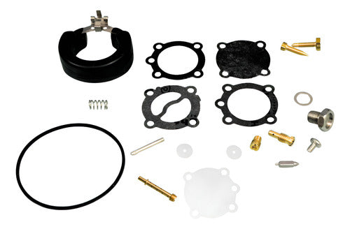Kit Reparo Carburador Completo Motor Popa Suzuki 15 Hp