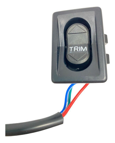 Botão Chave Da Bandeja Power Trim Motor Popa Mercury Mariner 40 ao 250 HP
