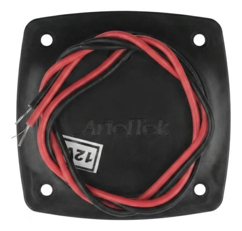 Luz Cortesia Barco Lancha Preto Led Branco Quente 12v