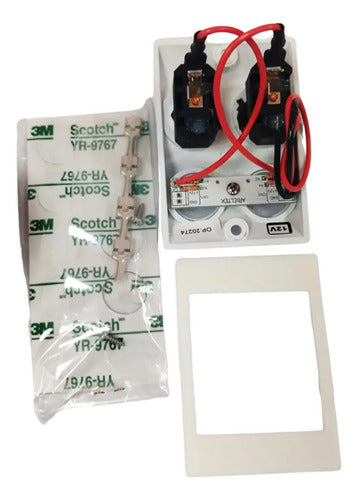 Painel Arieltek Branco 2 Funções Iluminado Barco Lancha