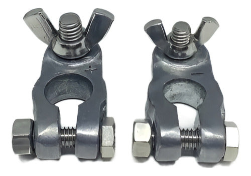 Terminal Conector Born De Bateria Chumbo L Barco Par