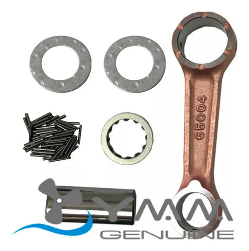 Biela Completa Motor Popa Yamaha 15 Hp Importado