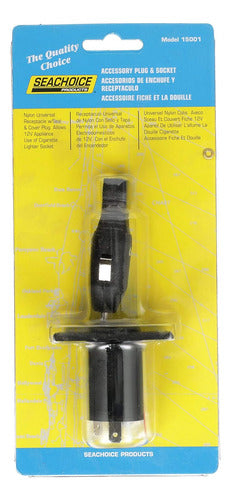 Tomada Náutica 12 Volts Com Plug Com Soquete Barco Lancha
