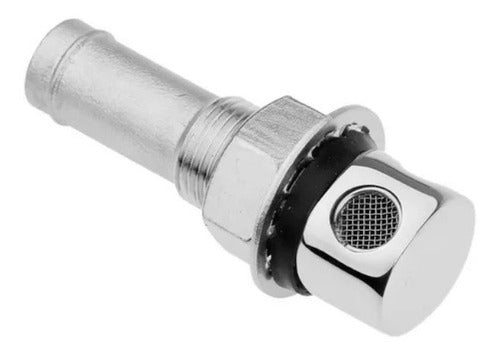 Respiro Reto P/ Tanque De Combustível 5/8 Aço Inox barco