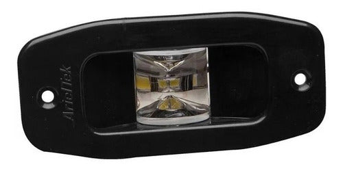 Luz Popa Alcançado Retangular Embutir Led 12v Lancha Barco Arieltek