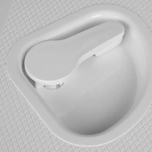 Tampa Escotilha Inspeção Retangular 192x291 Abs Proteção Uv Branco