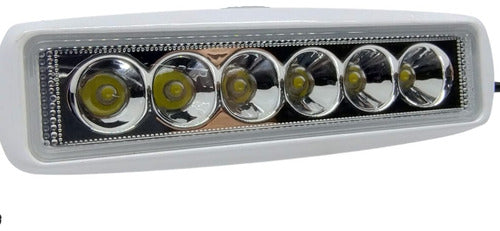 Luz Led Barra Externa 10-30v 6 Leds Motorhome Trailer Barco