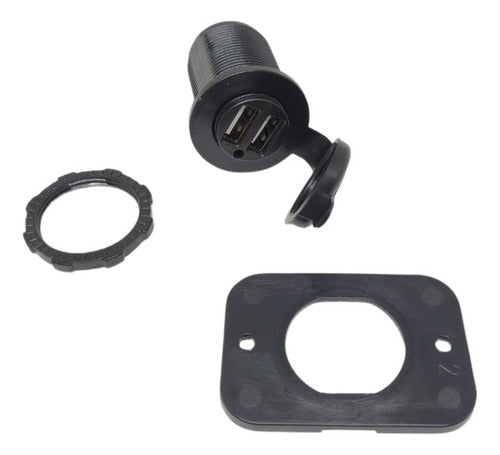 Tomada Dual Usb barcos carros motorhome 3.4a 12v Attwood