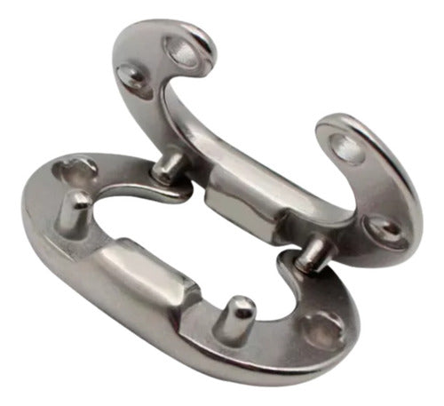 Elo Conector De Corrente Aço Inox Âncora Barcos 12mm
