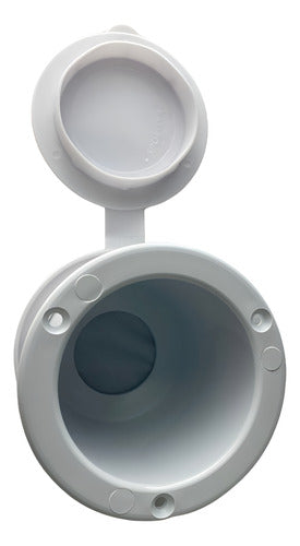 Chuveiro De Popa Kit Base Com Tampa Gatilho E Mangueira 3m