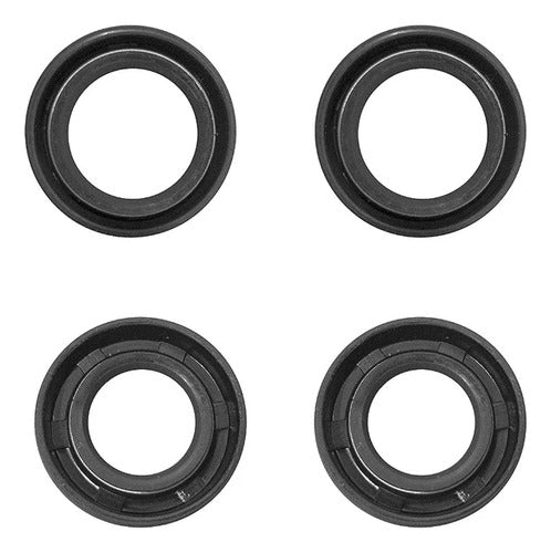Kit Retentores Rabeta Yamaha 15 Hp 2 Tempos De 94 Aos Atuais