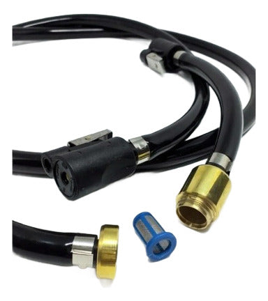Mangueira Combustível Completa Motor Johnson Evinrude Com Filtro