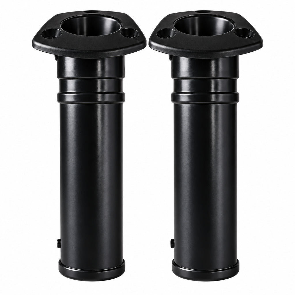 kit 2 Suportes para Vara de Pescar caiaque lancha barco Vibe Yellowfin 100 – Preto