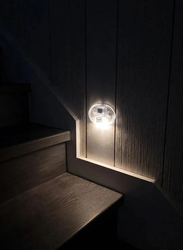 Luz Lanterna De Degrau Lancha Barco Led Branco Arieltek