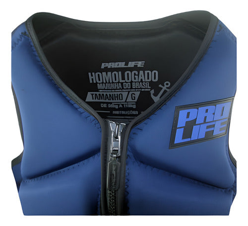 Colete Salva Vidas Neoprene Jetski Homologado Marinha