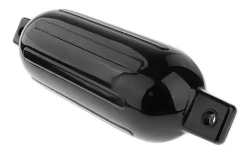4 Defensa Náutica Inflável G3 14 X 51 Cm Preta Lancha Barco