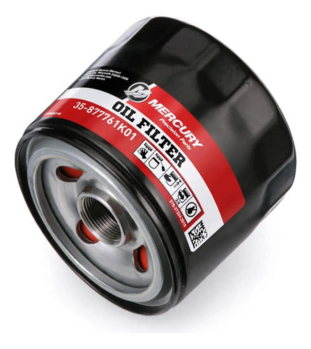 Filtro Óleo Motor Mercury 75hp A 150hp 4t Original 877761k01