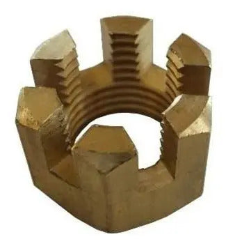Porca Da Hélice Motor  Popa Yamaha 25 E 30 Hp  Dourado