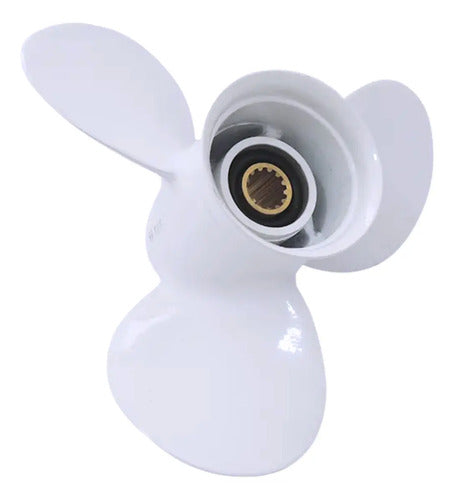 Hélice Motor Popa Yamaha 25 Hp 2 E 4 Tempos 9 X 7/8 X 11 1/4 Branco