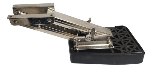 Suporte Motor Popa Auxiliar Articulado Inox Até 20 Hp Barco