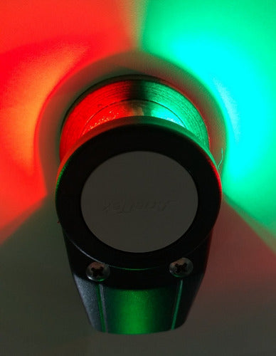 Luz De Navegação De Proa Bicolor Barco Lancha Led Arieltek