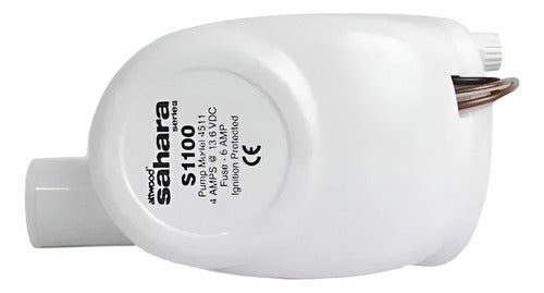 Bomba De Porão 1100 Gph Com Automático Embutido Sahara S 12v Attwood