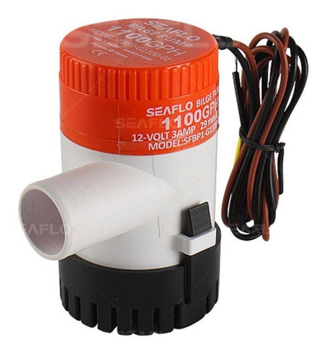 Bomba De Porão 1100 Gph 24v 4160 L Hora Seaflo