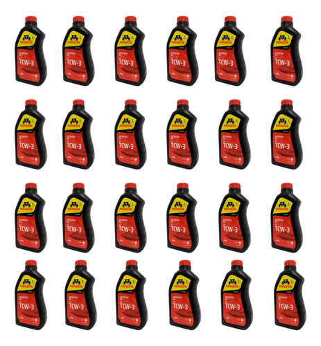Óleo Menzoil Tcw3 Motor De Popa Barco Lancha 2 Tempos 24 L