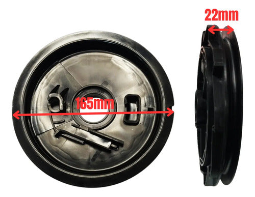 Polia De Partida Para Motor De Popa Yamaha E Hidea 15 Hp
