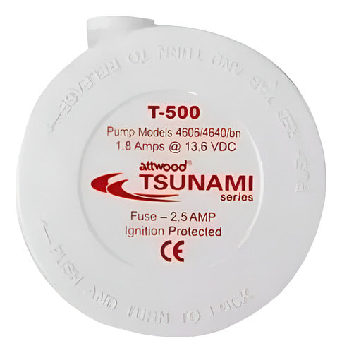 Bomba De Porão 500 gph Tsunami 12 V Original Attwood
