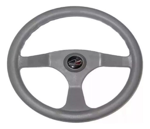 Volante Náutico Multiflex Alpha Diâm 35cm Cinza