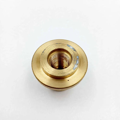 Porca Cone Hélice Para Motor De Popa Yamaha 8hp Pinado Dourado