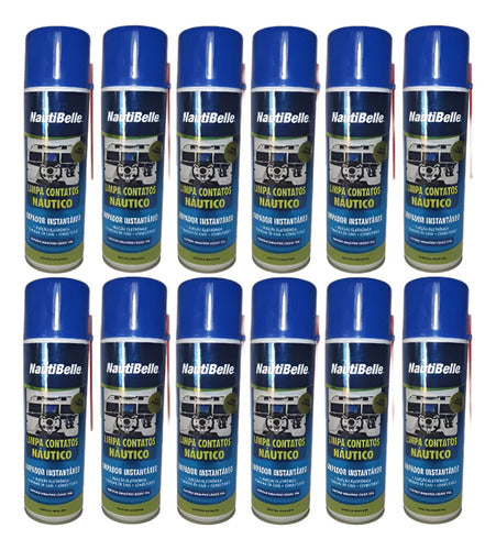 Limpa Contato Spray Nautibelle 300 Ml Barco Lancha C/ 12 Un