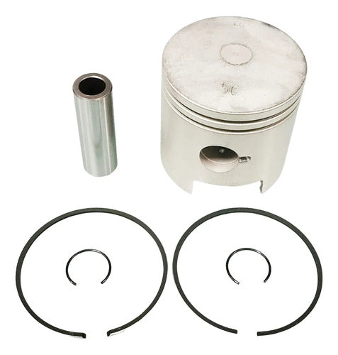 Kit Pistão Completo Para Motor Popa Yamaha 25/30hp 0.50 Bm