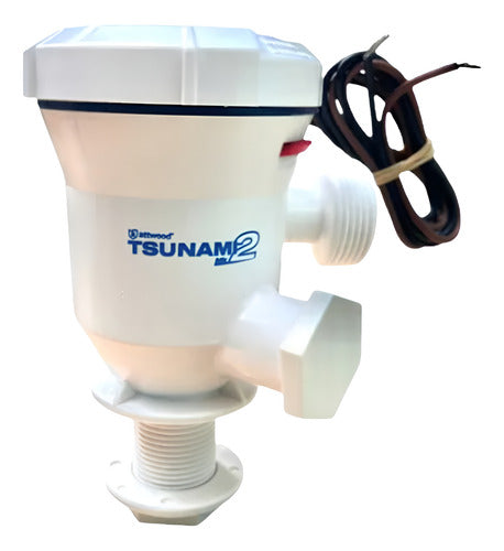 Bomba Aeradora Viveiro 800gph 12v Tsunami