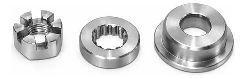 Kit Espaçador Encosto Porca Hélice Evinrude 9.9 / 15 Hp